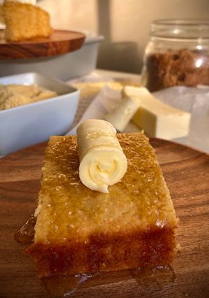 A picture of Cornbread!! 🌽.