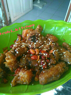 Foto resep Dakgangjeong (korean fried chicken)