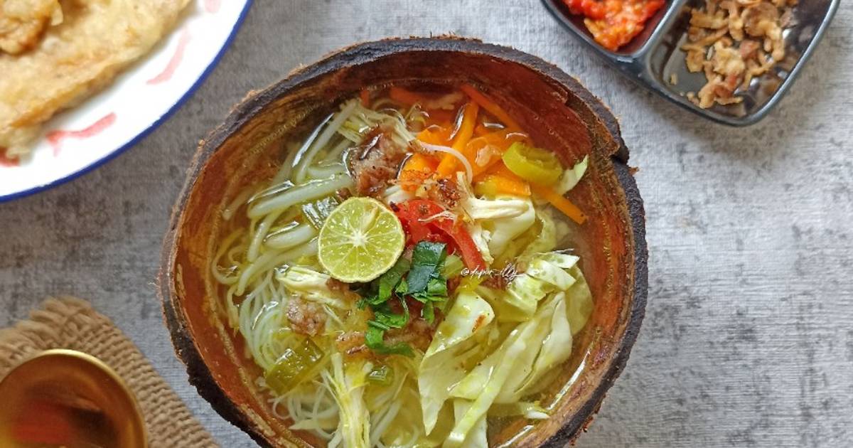 Resep Soto Bathok Yogyakarta Paling Mudah dan Enak