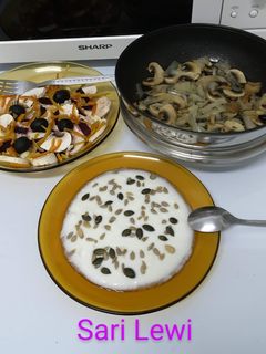 Una foto de Primero, segundo, postre, en Placa de inducción (11 ingredientes)