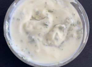Une photo de Sauce yaourt maison