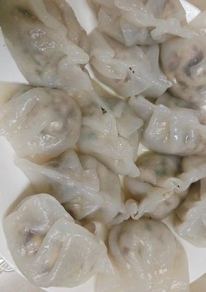Hình của món Dimsum làm từ 2 thứ bột.