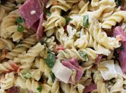 A picture of pasta salad mayo