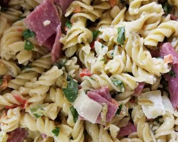 Popular Cuisine Italian Deli Pasta Salad Delicious Simple