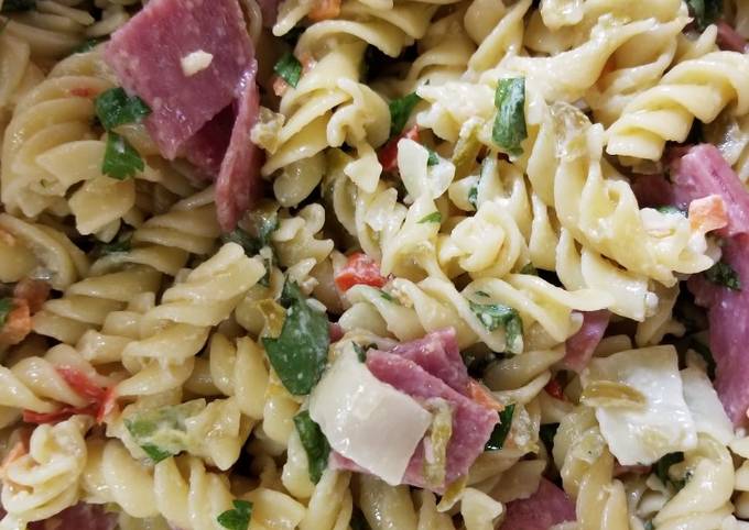 Simple Way to Prepare Speedy Italian Deli Pasta Salad