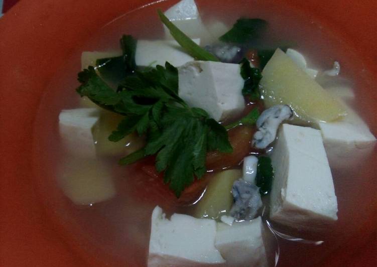 Resep Sop kepala cumi, Enak Banget