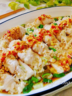 清蒸豆腐金針菇肉捲 的食譜成品照片