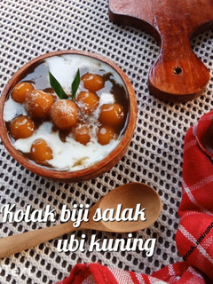 Foto resep Kolak biji salak ubi kuning