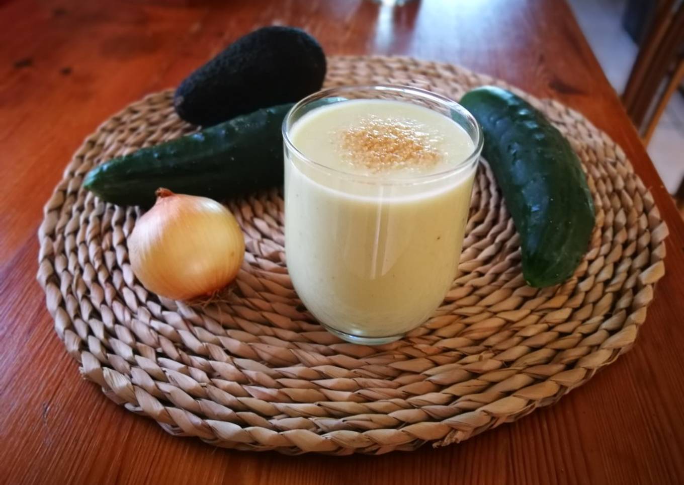 Gazpacho Jorgette de pepino y aguacate