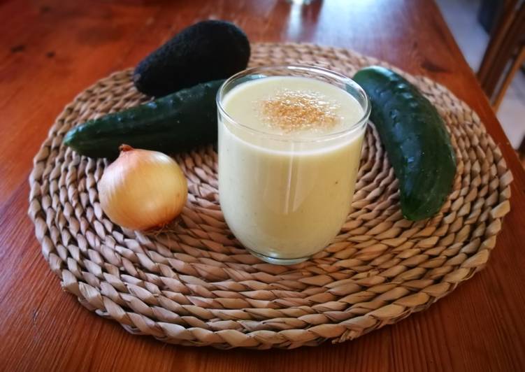 Gazpacho Jorgette de pepino y aguacate