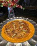 Base de calabacín con salsa pomodoro