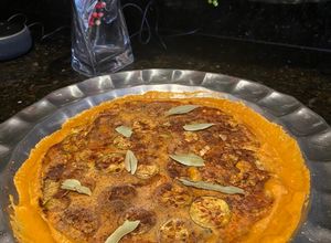Una foto de Base de calabacín con salsa pomodoro