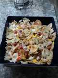 Ensalada de pastas, hecha en microondas con Micro urban