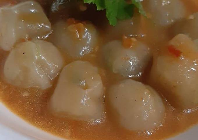 Bagaimana cara memasak Resep cilok pedas mudah dijamin nagih banget