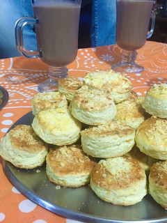 Una foto de Scones de Queso