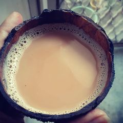 A picture of CHIRATTA CHAYA/ Coconut Shell Tea.