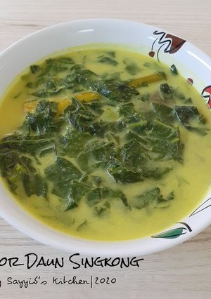 Foto resep Bobor Daun Singkong