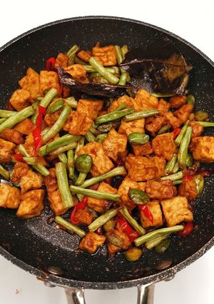 Foto resep Sambel Goreng Pete Tahu Tempe Buncis (komplit 😋)
