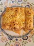 Canelones de rape, merluza y gambas #cumplimos9