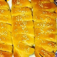 Caterpillar buns #bakedsnack A picture of Caterpillar buns #bakedsnack.
