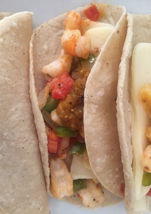 Una foto de Tacos de camarón