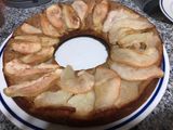 Tarta de pera