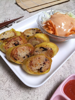 Foto resep Chicken Egg Roll