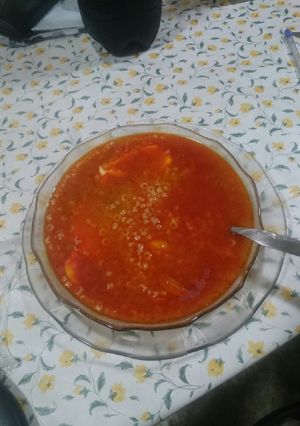 Una foto de Sopa de ajos
