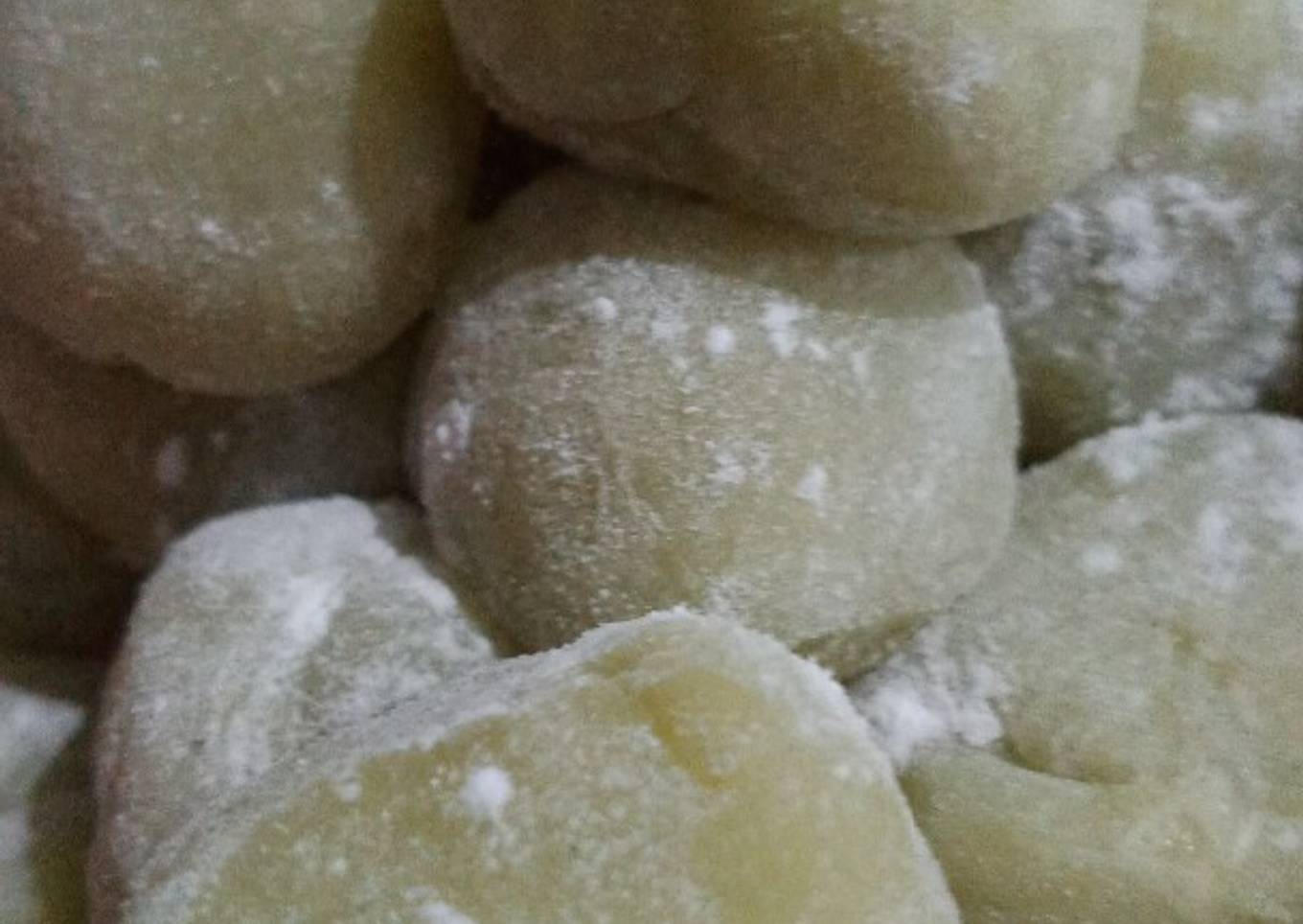 Resep Mochi kosong – mudah & takaran sendok