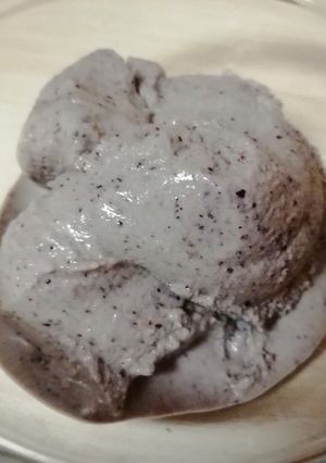 Áfonya fagyi 🍨 recept fotója