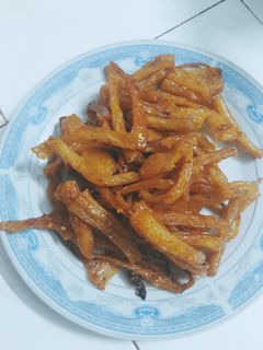 Hình của món Sườn non rim chua ngọt vegan.