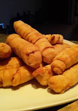 Una foto de Tequeños