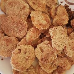 A picture of Potato fritters.