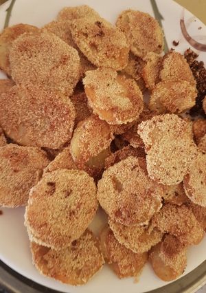 A picture of Potato fritters.