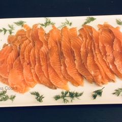 A picture of Easy Salmon Gravlax.