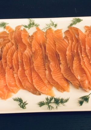 A picture of Easy Salmon Gravlax.