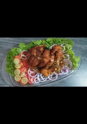 A picture of Steam rost chicken.