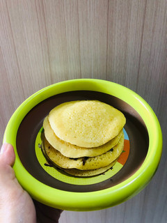 Foto resep Pancake Teflon (Tanpa Susu, Takaran Sendok)