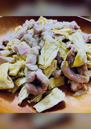 椒鹽豆包梅花豬（滿漢電火鍋） 的食譜成品照片