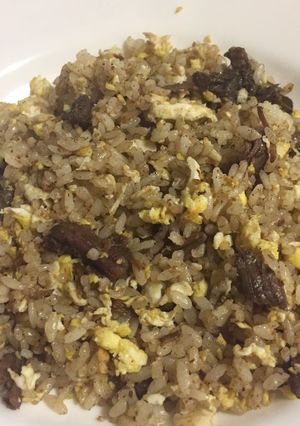 Foto resep Nasi goreng rendang