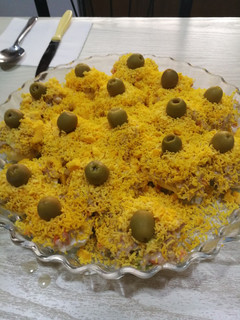 Una foto de Huevos rellenos