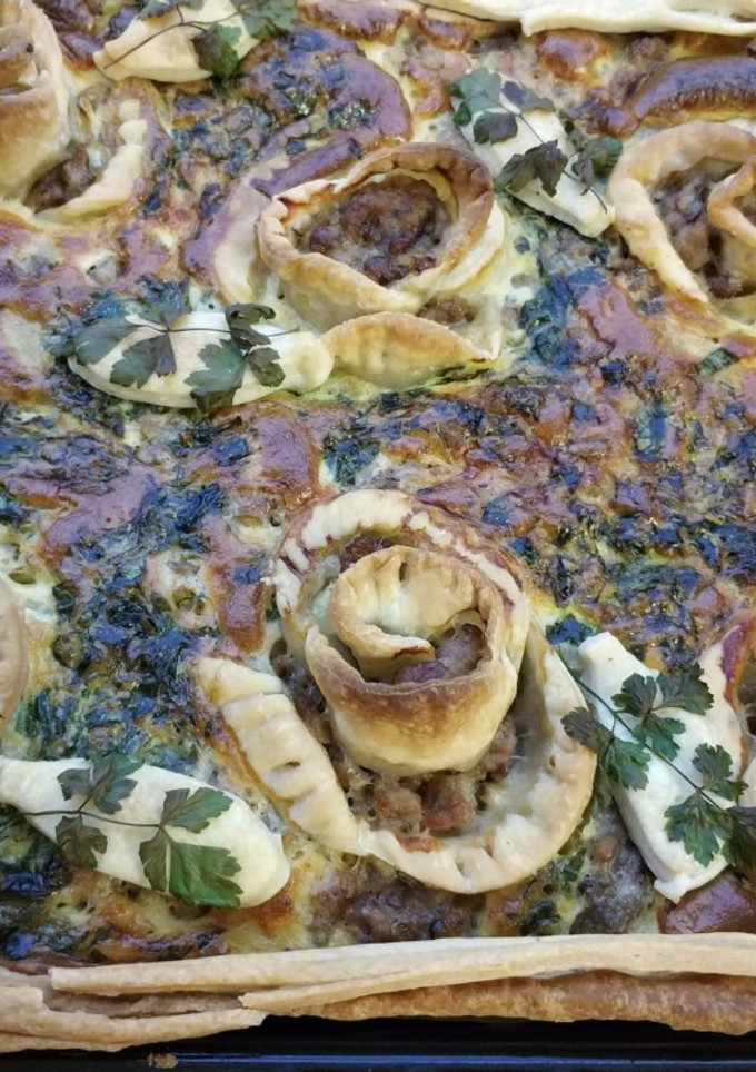 Una foto de Empanada de carne para San Valentín!