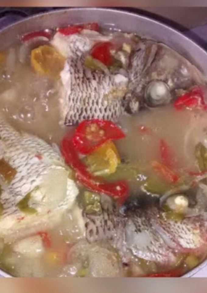Una foto de Pepe-sup comida típica de guinea ecuatorial