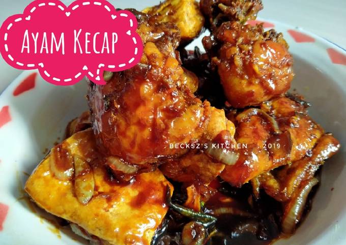 17. Ayam Kecap ala gadih minang 😁