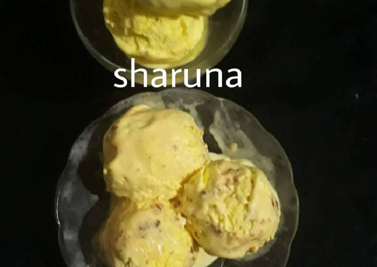 How to Make Speedy Butterscotch Icecream