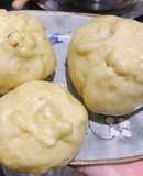 Bánh bao bắp cho bé