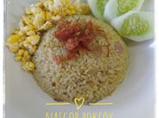 Gambar nasi goreng pakcoy