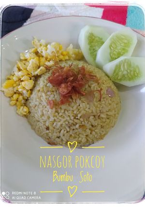 Foto resep Nasi Goreng Pakcoy Bumbu Soto