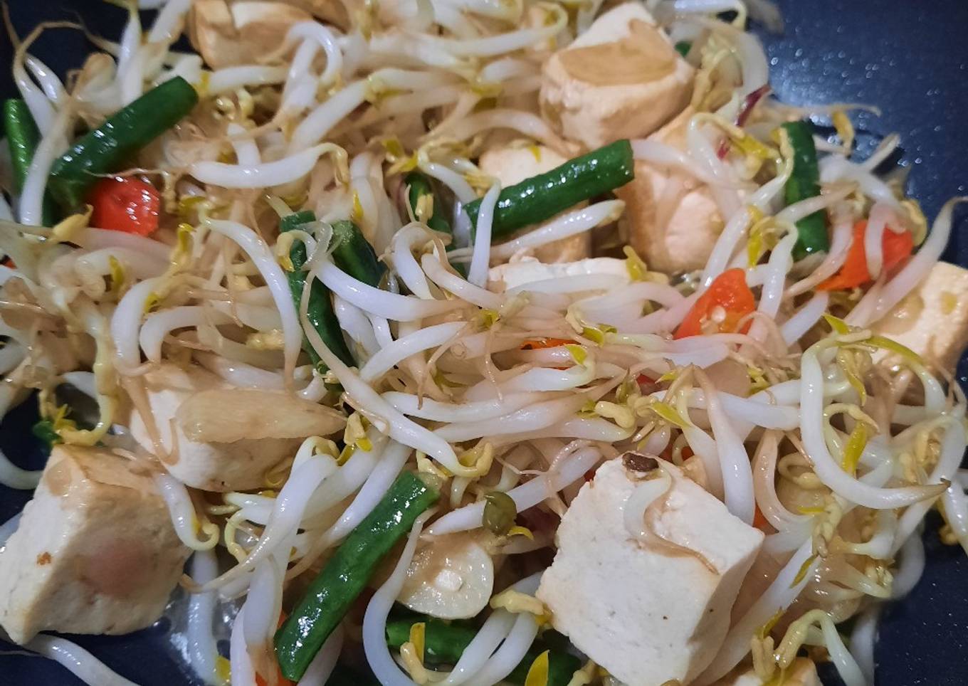 Tumis Toge Tahu