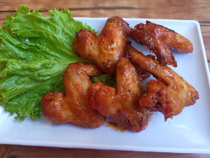 Cara Gampang Menyiapkan Honey chicken wings, Enak Banget